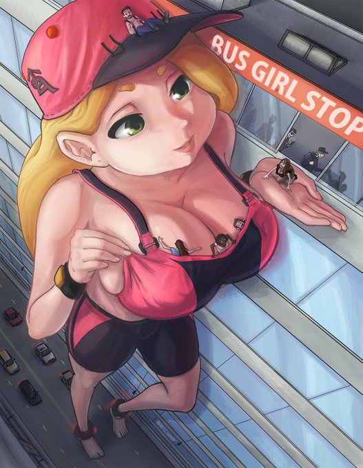 Bus girl!

#giantess #tiny #macrophilia #boobs #sizedifference #サイズフェチ #巨大娘 https://t.co/ofGYrCvHEK