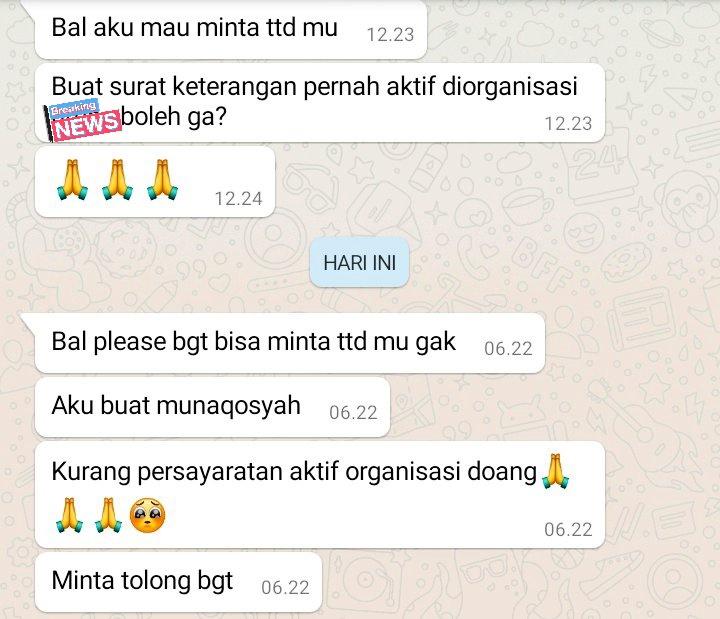 Lihatlah, lihatlah!!!
Aku merasa bangga dibutuhkan oleh orang yg skrg merengek demi kepentingannya. 
Dan rasakan. Rasakan betapa jijik ketika mengingat betapa dulu aku seperti dianggap sampah/anjing menggonggong. Dibungkam, diabaikan, tanpa komunikasi. Bangsattt. Haha AKU BANGGA