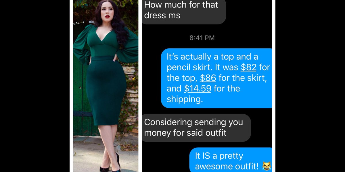 This is the ONLY proper response when a woman posts about an outfit she just purchased. 

✨ Findom paypig finD Cash send buymyshit reimburse ✨