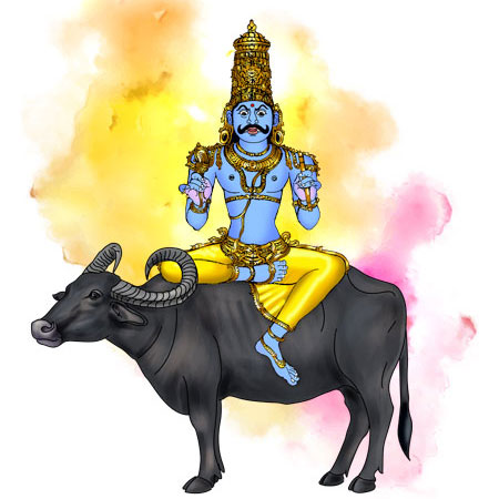 BHARANI NAKSHATRA ** to love, to make, to takesituated between 13°20’ – 26°40’ of sidereal AriesRashi ruling planet: MarsVimshotorri Dasha ruling planet: VENUSSymbolized by the female organs/YONI Presiding deity – Yama- lord of karma & gateways.