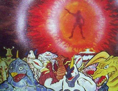 初めてウルトラ大戦争がタロウで紹介されてから約33年後エンペラ星人が