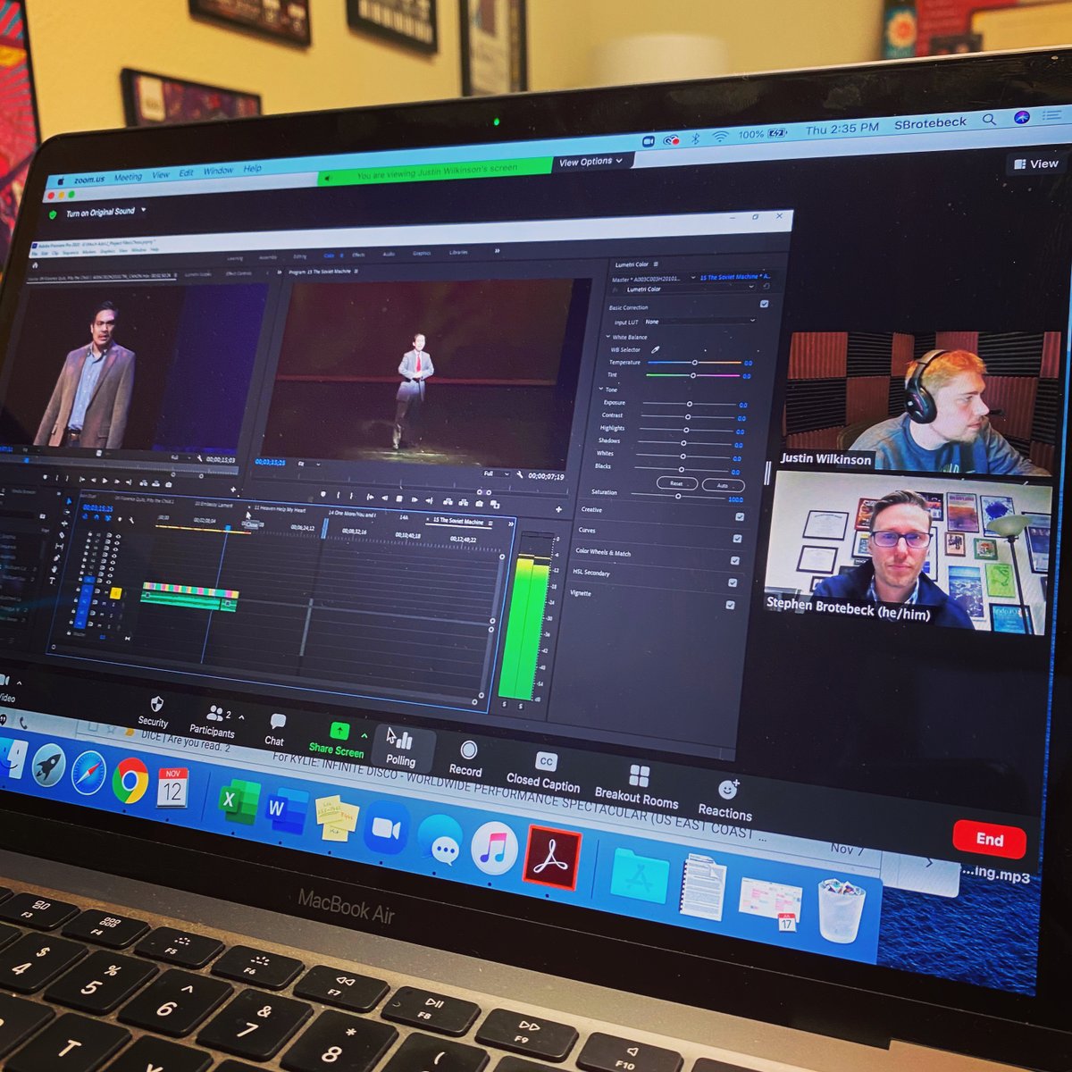 #sdsuchessinconcert is almost here! Director Stephen Brotebeck is going over the footage that was shot back in October. Tix info: ttf.sdsu.edu/events/chess-i… #sdsumtmfa22 <a href="/SDSU_TTF/">TTF at SDSU</a> @sdsuDTmfa <a href="/ArtsAliveSDSU/">Arts Alive SDSU</a> <a href="/SDSUMusicDance/">SDSU Music & Dance</a>