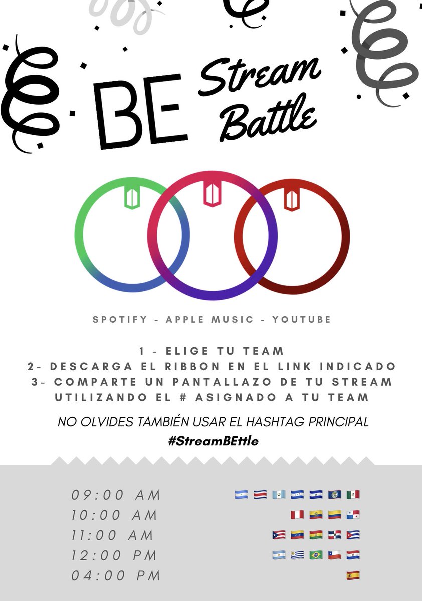 agustbye's tweet photo. Tenemos Stream Battle para BE!! 

Para participar sólo tienen que elegir un team y seguir las instrucciones ✨

DIFUNDIR
#StreamBEttle https://t.co/Ayn8m9FnnQ