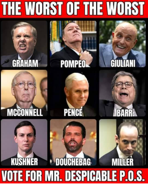 smc429's tweet photo. Vote For "Mr. Despicable P.O.S."
Phone lines close in 60 minutes
Charges may apply. https://t.co/omcpFXK6Rs