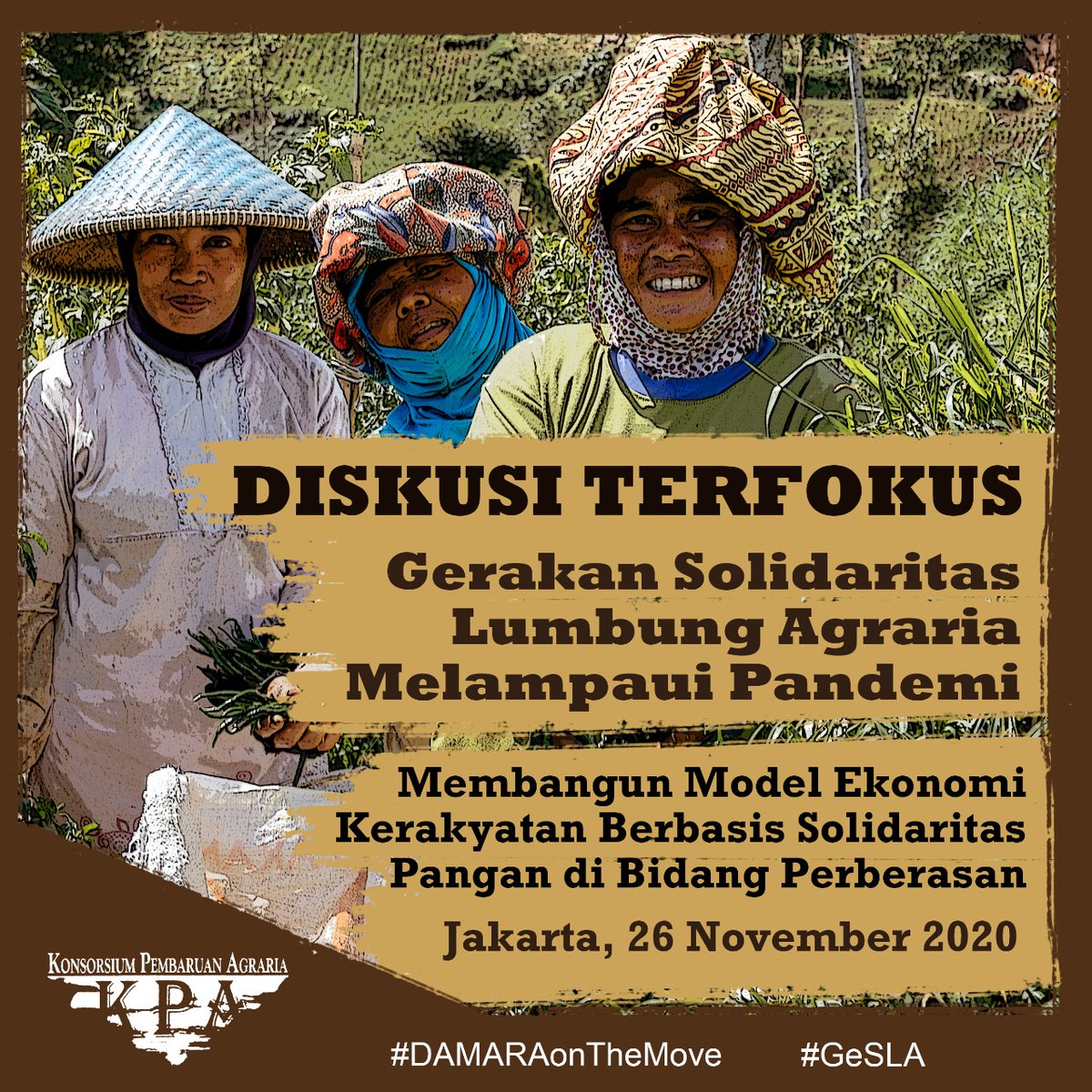 SeknasKPA's tweet photo. GERAKAN SOLIDARITAS LUMBUNG AGRARIA MELAMPAUI PANDEMI
.
Satu-persatu, mimpi besar itu terus kita rajut. Membangun kerjasama ekonomi produksi berbasis kerakyatan melalui Gerakan Lumbung Agraria.

[thread]

#DamaraonTheMove
#GeSLA https://t.co/rXdEm1EW6J