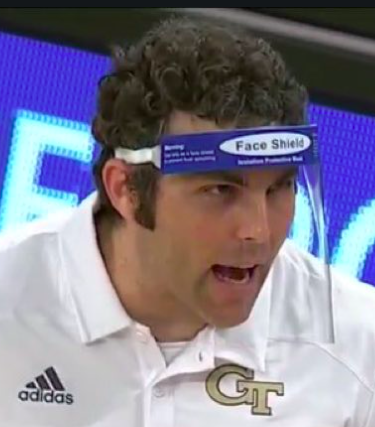 Rush the Court on Twitter: "60 minutes of Josh Pastner in a face shield is exactly what we had in mind when we started this season of COVID.… "