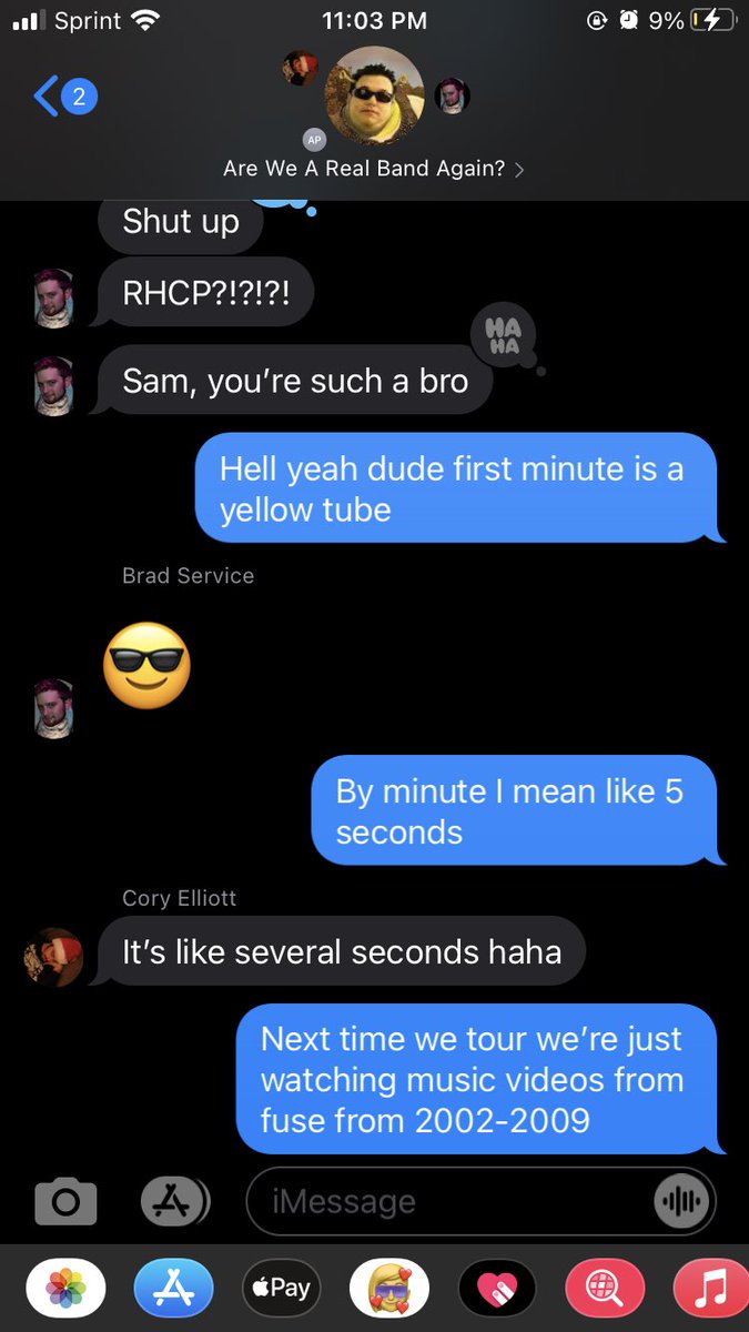 I’ll give $5 to whoever can guess what dumb music video I’m talking about with the yellow tube. Also, I really miss Fuse.