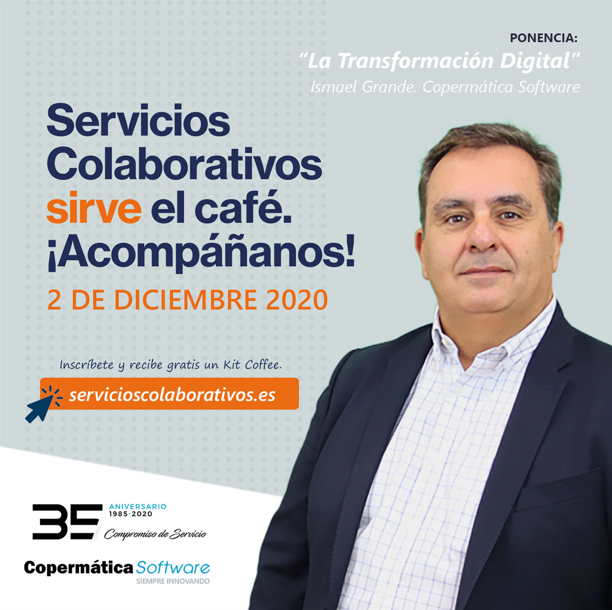 ¡Sólo nos queda una semana para participar en el evento #online #gratuito de <a href="/SColaborativos/">Servicios Colaborativos</a> para Industrias #Agrolimentarias! 

¡𝗔𝗰𝗼𝗺𝗽𝗮́𝗻̃𝗮𝗻𝗼𝘀!

📌 Más información: bit.ly/35ZnM8z