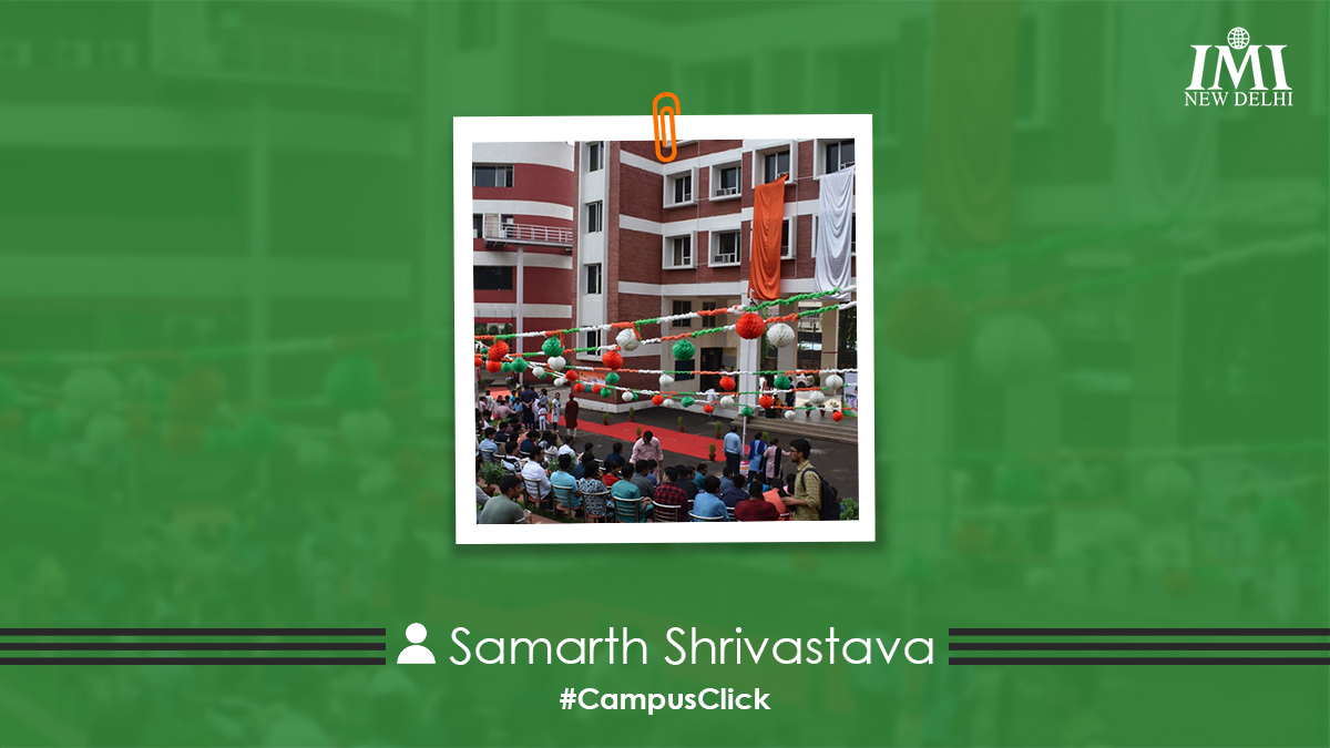 IMINewDelhi's tweet photo. Here is a Campus Click by Samarth Shrivastava.
Tag your friends and share your fond memories of #campus.
Send us your #CampusClick. Tag @IMINewDelhi and we shall post it on our feed!
#IMINewDelhi https://t.co/HTgFGmcSlu