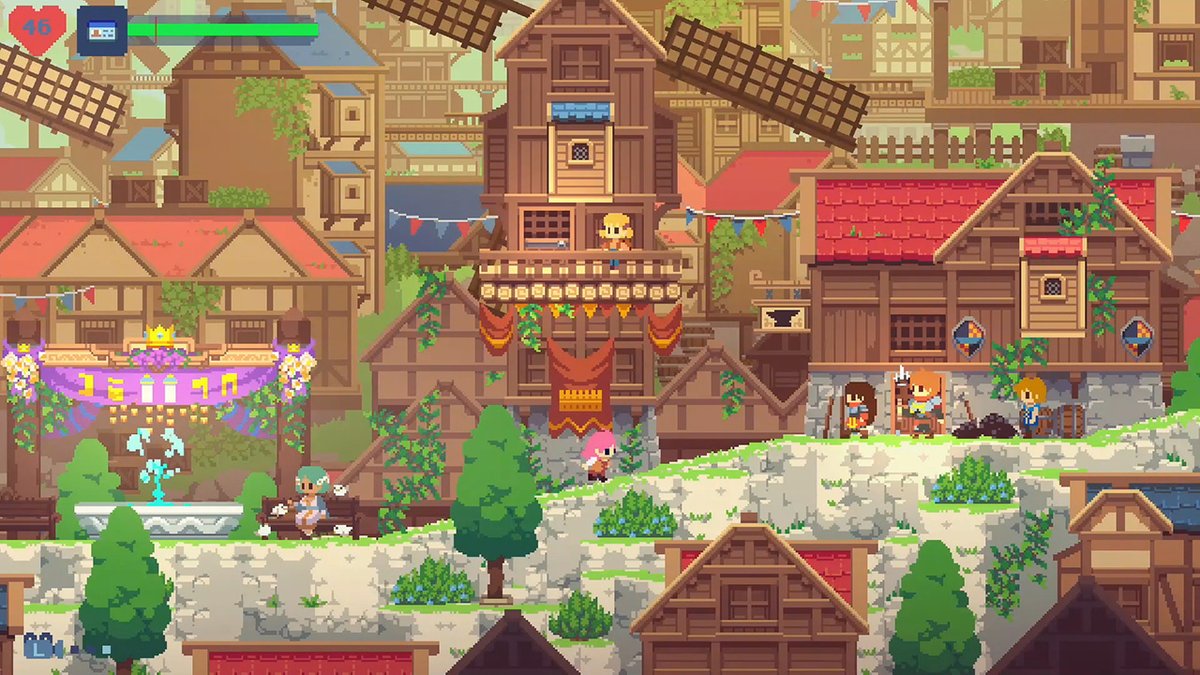 レトロな雰囲気の横スクロール探索 謎解きアクションゲーム フェノトピア が面白過ぎるので積極的に推していきたい Togetter
