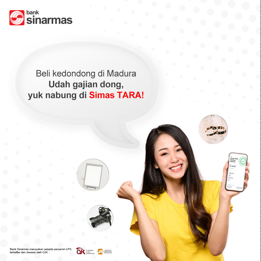 BankSinarmas's tweet photo. Biar gaji kamu gak langsung "Ambyar",  yuk alokasikan minimal 10% dari gajimu di Tabungan #SimasTARA dari Bank Sinarmas. Nikmati hasil tabungan yang lebih maksimal dengan bunga 5%, bebas biaya admin, jangka waktu fleksibel, dan layanan autodebet agar bebas lupa menabung. https://t.co/Uxk5rwhdJL