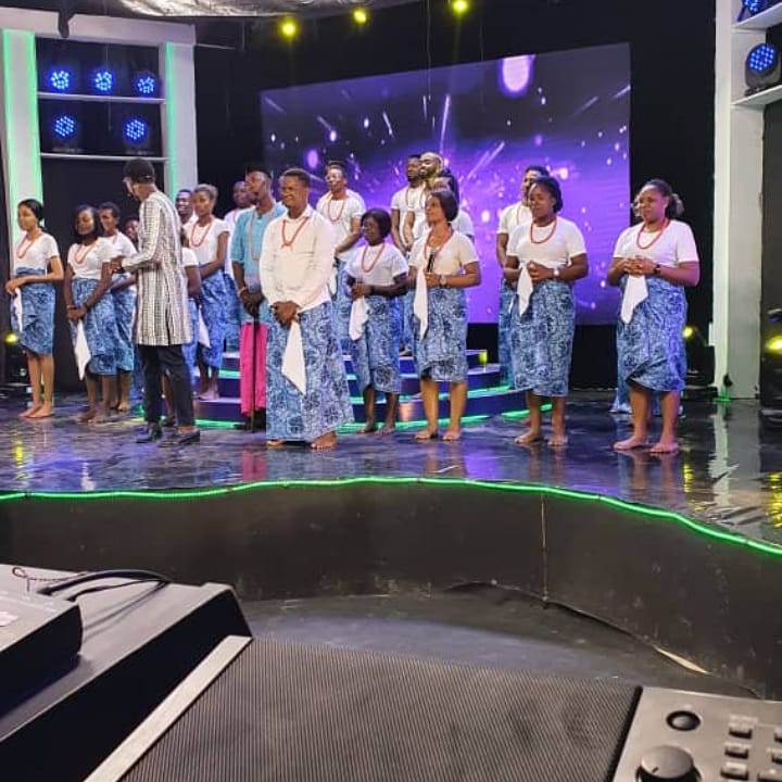 ChoirOLHR's tweet photo. Holy Rosary Central choir Ogba at the Lagos State Choir Awards on Wednesday 25th November,2020 https://t.co/3ykq0NJuKJ
