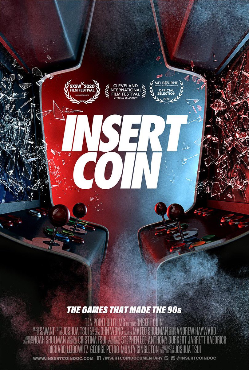 #watchitwednesday

Each “credit” is dedicated to one specific game, from its larger profile projects to some smaller ones.

If you enjoyed reading NBA Jam by Reyan Ali from Boss Fight Books, you’ll enjoy and appreciate the energy in this film.

#insertcoin @insertcoindoc