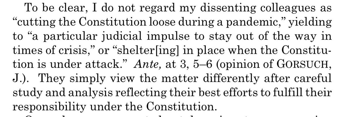 In which Roberts doesn't seem to get they were talking about him.