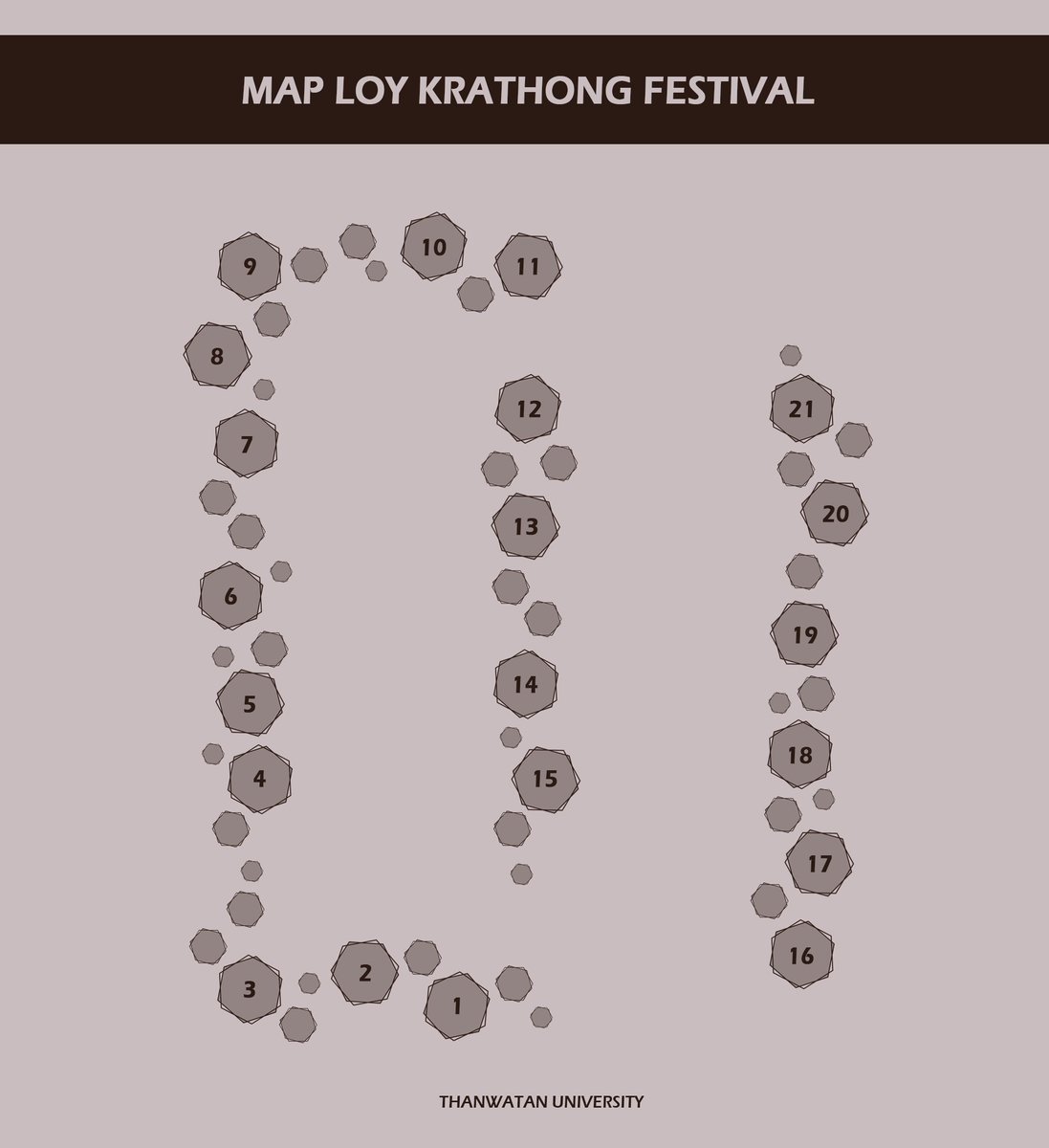 aroundttu's tweet photo. 📰 — map loy krathong festival
#KrathongTTU

แผนผังสำหรับงานเทศกาลประจำปี 2563 ออกแล้วนะคะ โดยที่บูธหรือซุ้มต่าง ๆ จะเปิดในช่วงเวลา 16:00 น. - 23:30 น. ของวันที่ 26 พฤศจิกายน 🐻🖐🏻

สำหรับการเข้าร่วมสุ่มกาชายังคงเล่นได้จนถึงวันนี้ และตอนเย็นจะมีทั้งฉายหนัง เกมต่าง ๆ อย่าลืมนะคะ ! https://t.co/76osc2WMT0