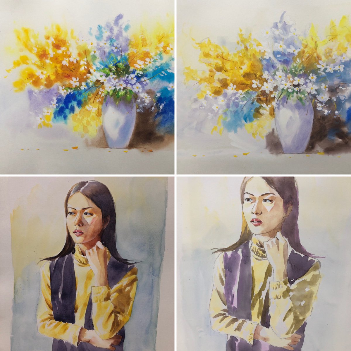 ニッカー絵具 公式 Nicker Colour Co Ltd ニッカーのポスターカラーは顔料含有量が多いので 一般的な ポスターカラーより濃く 深みのある発色です 作画 Shonan211