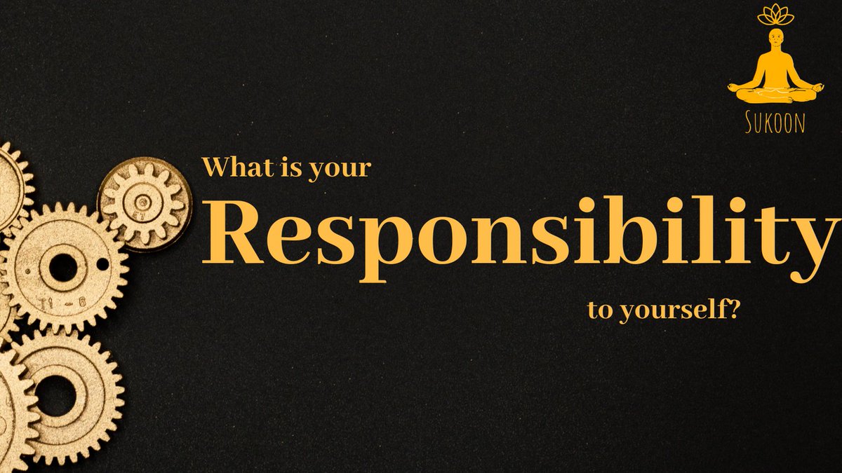 Sukoontech's tweet photo. While fulfilling our responsibilities for our family, friends, job, society; we often forget our responsibilities toward ourselves. Let us be mindful and track our duty toward self.
#mindfulness #quote #self #happy https://t.co/YQEL6CTyrA