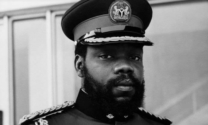 IgboHistoFacts's tweet photo. Today in History: C. Odumegwu Ojukwu died

Chukwuemeka Ojukwu was a Nigerian military officer and served as the military governor of the Eastern Region in 1966. He was the leader of the Republic of Biafra from 1967-1970. He died on thisday in 2011, aged 78.

May he rest in Power https://t.co/bVdZbcZ4V3