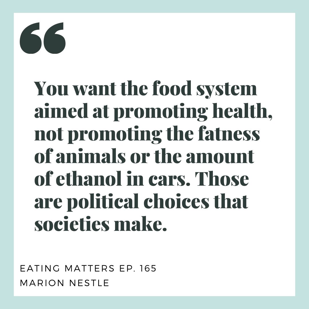 On our first episode of this season, we spoke with Marion Nestle about the way that all of us as citizens are engaged in food politics. Tune in as Marion discusses the impact that the food industry’s pursuit of profit in the age of Covid-19 poses for all of us.