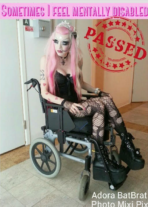 StardustNova27's tweet photo. Let's talk about Adora BatBrat. Adora thought it would be a good idea to dress up as a rape victim for Halloween. She's also racist, ableist, and an overall horrible human being.
#AdoraBatBrat https://t.co/8SiXRCJ0fo