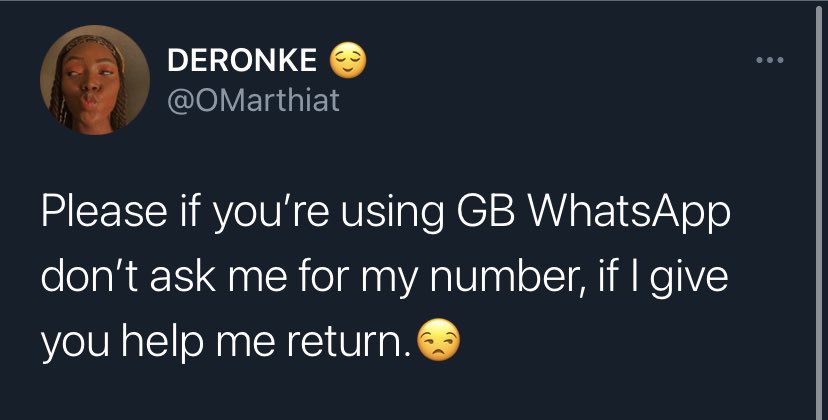 OMarthiat's tweet photo. I will post this on WhatsApp and delete it in 30 minutes. I know one werey will still reply me 2 hrs after being deleted, my dear they will arrest you and your GB WhatsApp, criminal oshi...😒 https://t.co/5nQ8GHO9pt