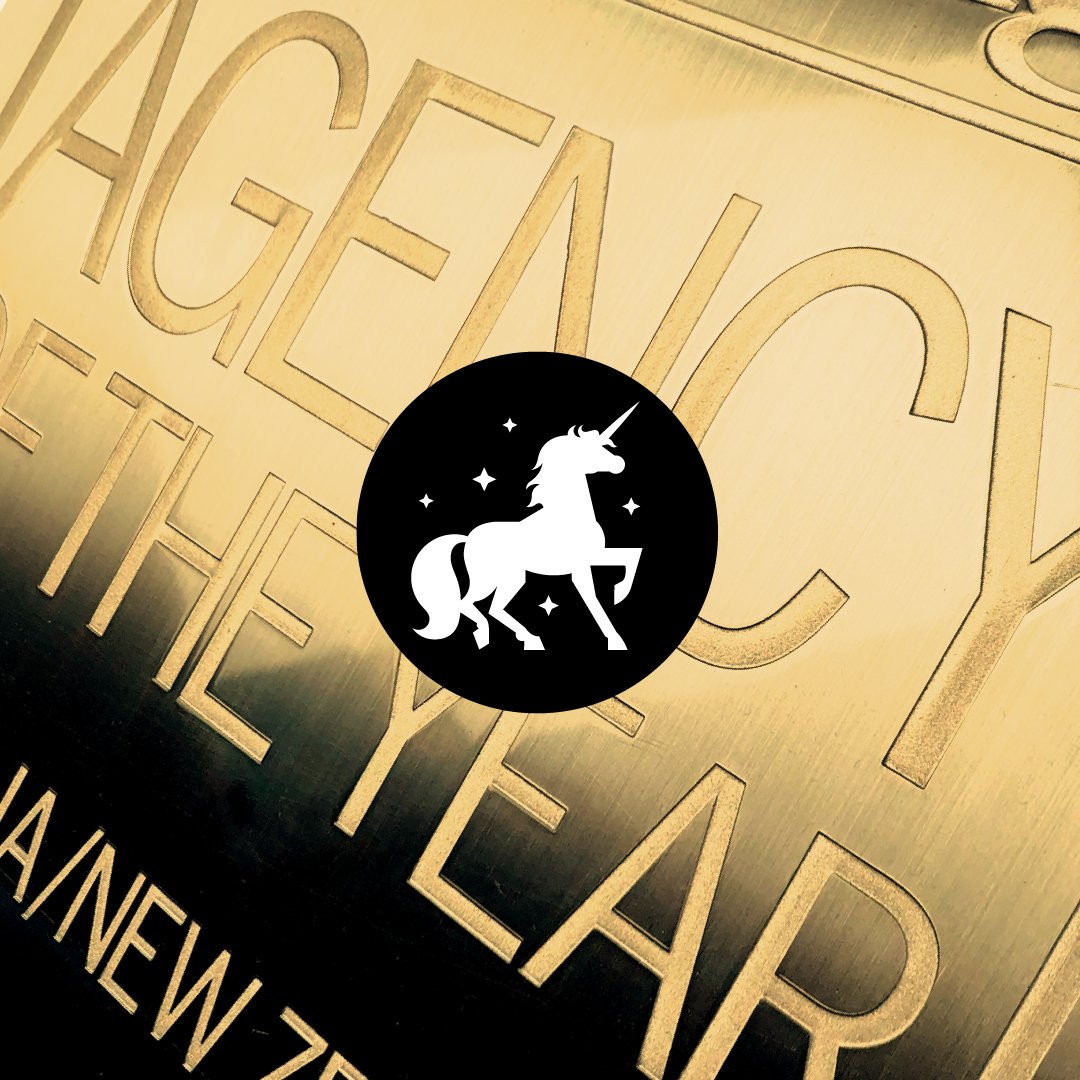 This year we worked from home so we could bring it home!🏆We’ve just been named <a href="/CampaignAsia/">Campaign Asia</a> Digital Agency of the Year and Specialist Agency of the Year for 2020!🍾🥂 A huge congratulations to each and every unicorn who made this happen.