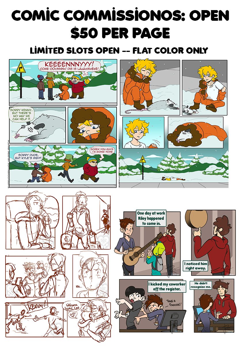 RottingRootsArt's tweet photo. just a little reminder my commissions are open at this time I'm accepting all types including comics & traditional pieces
currently all chibi and toony options are $5 off
totally chill with drawing human/humanoid & anthro characters
#commissionsopen #artistontwitter #salespost https://t.co/jNlCsnFQVd