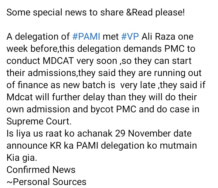 UmarShabbiir's tweet photo. #ShameonPmc
#delaynmdcat2020 
Afsos Students life in ka liya matter nai rakhti😕 https://t.co/X85SJyEGHj