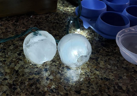 I got this mold originally to make cocoa bombs. it does perform well in its design as a spherical ice mold.

#homeMade  #ice #cube 
#freebies #Review 
#test #Amazon #DIY  #Giveaways