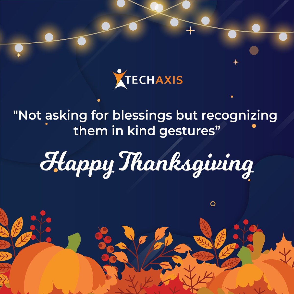 TechaxisInc's tweet image. Let&apos;s be thankful for what we have, the family we love, the friends we cherish and the blessings that are to come. Happy Thanksgiving.

#happythanksgivng #thanksgiving2020 #techaxis