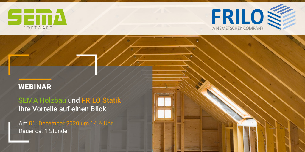 FriloSoftware's tweet image. *Spannendes Partner-Webinar* 
Zusammen mit SEMA veranstalten wir am 1. Dezember ein Webinar, in welchem wir aufzeigen, wie Du ideal von der gemeinsamen Nutzung der Programme profitieren kannst. 
Die Anmeldung findest Du unter: ow.ly/Kpm850CrP6c

#webinar #training #teamwork