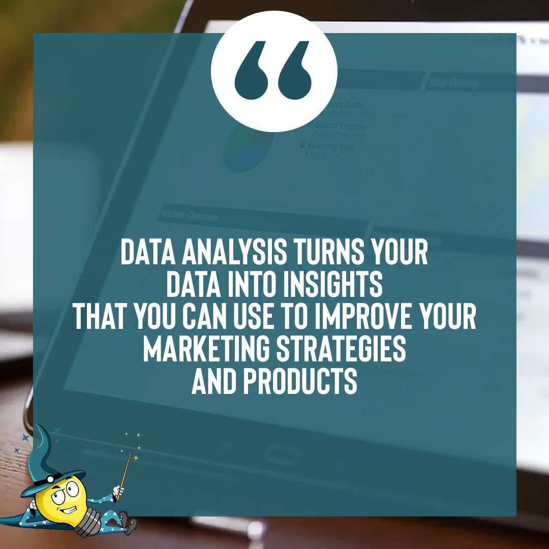 K_Wizards's tweet photo. The goal of data analysis is to have the most important of all your data help you improve your business strategies. 

Want to know more? Talk to us! ☎️ https://t.co/jjzKRFFxpu