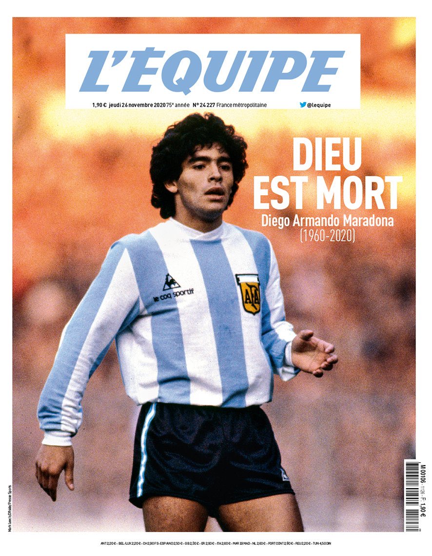 Adieu Diego ....#Maradona #Legende