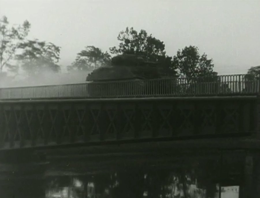 Defenders disorientated and driven mad, but much armour is caught up. Need for speed but.... Problem of observation from Colombelles.Overlooks narrow nature of Airborne bridgehead further constricting armoured employment.Unmarked minefield havoc. /32