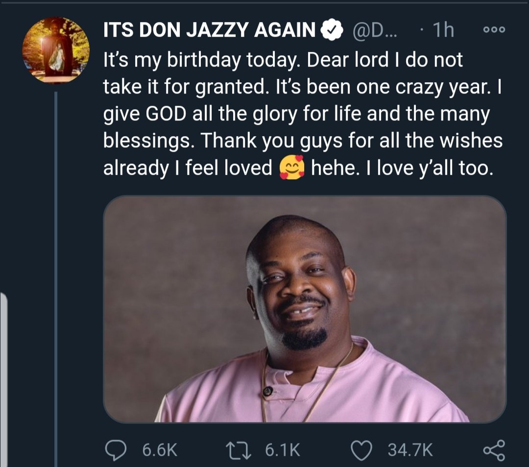Happy birthday, Don Jazzy 