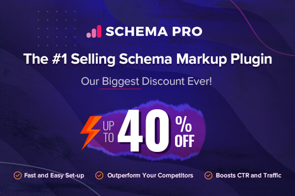 ShoutMeDeals's tweet image. #SchemaPro Black Friday Sale UpTo 40% bit.ly/2Jjpj0w

#wordpressplugins #brainstromforce #schema #markup