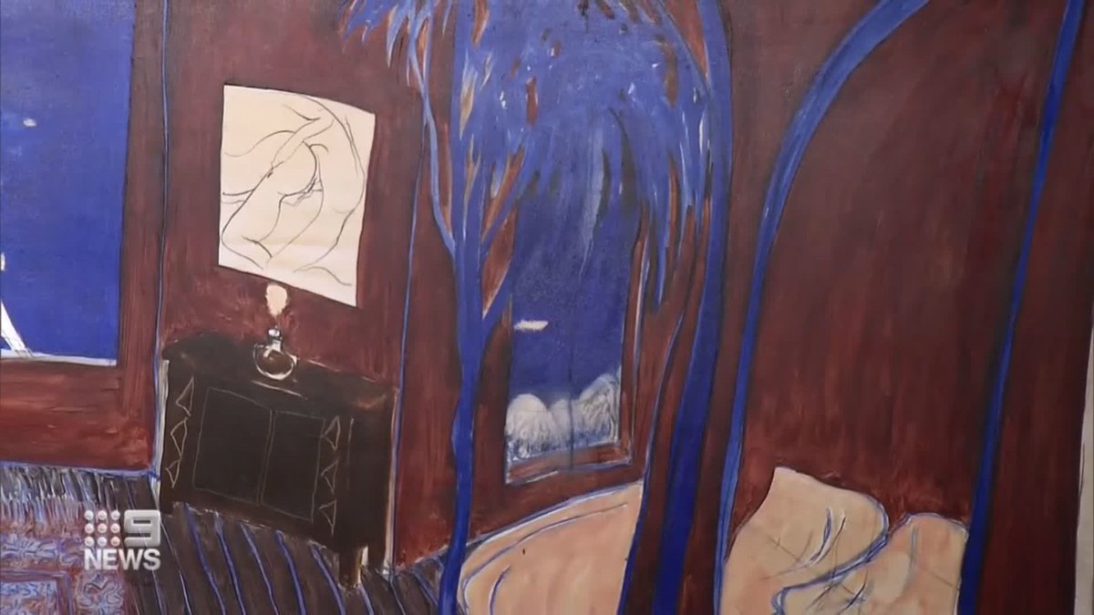 A Brett Whiteley painting has set an Australian record, selling at auction for $6 million. 9News