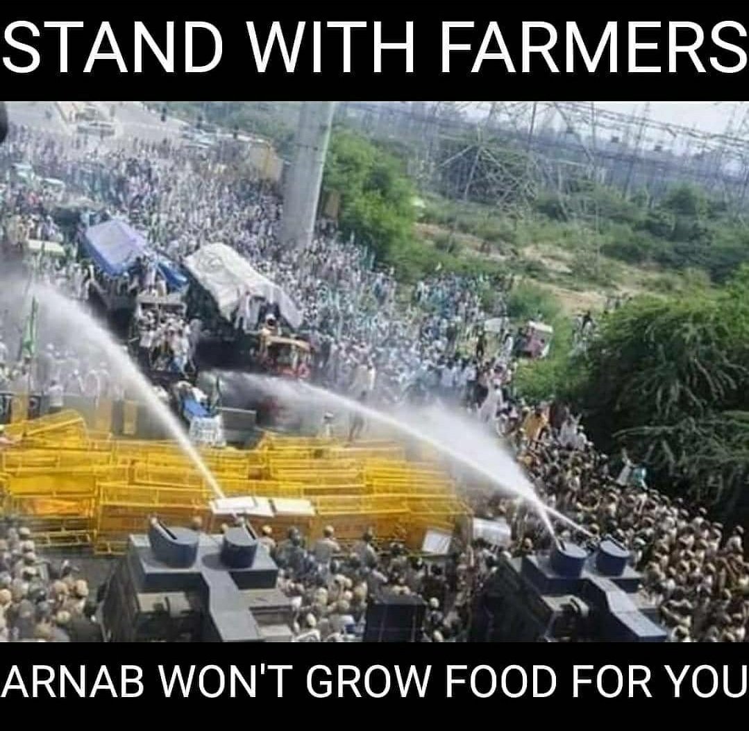 aarkam34's tweet photo. #FarmersProtest

#ISTANDWITHFARMERS https://t.co/kLUqvLuU91