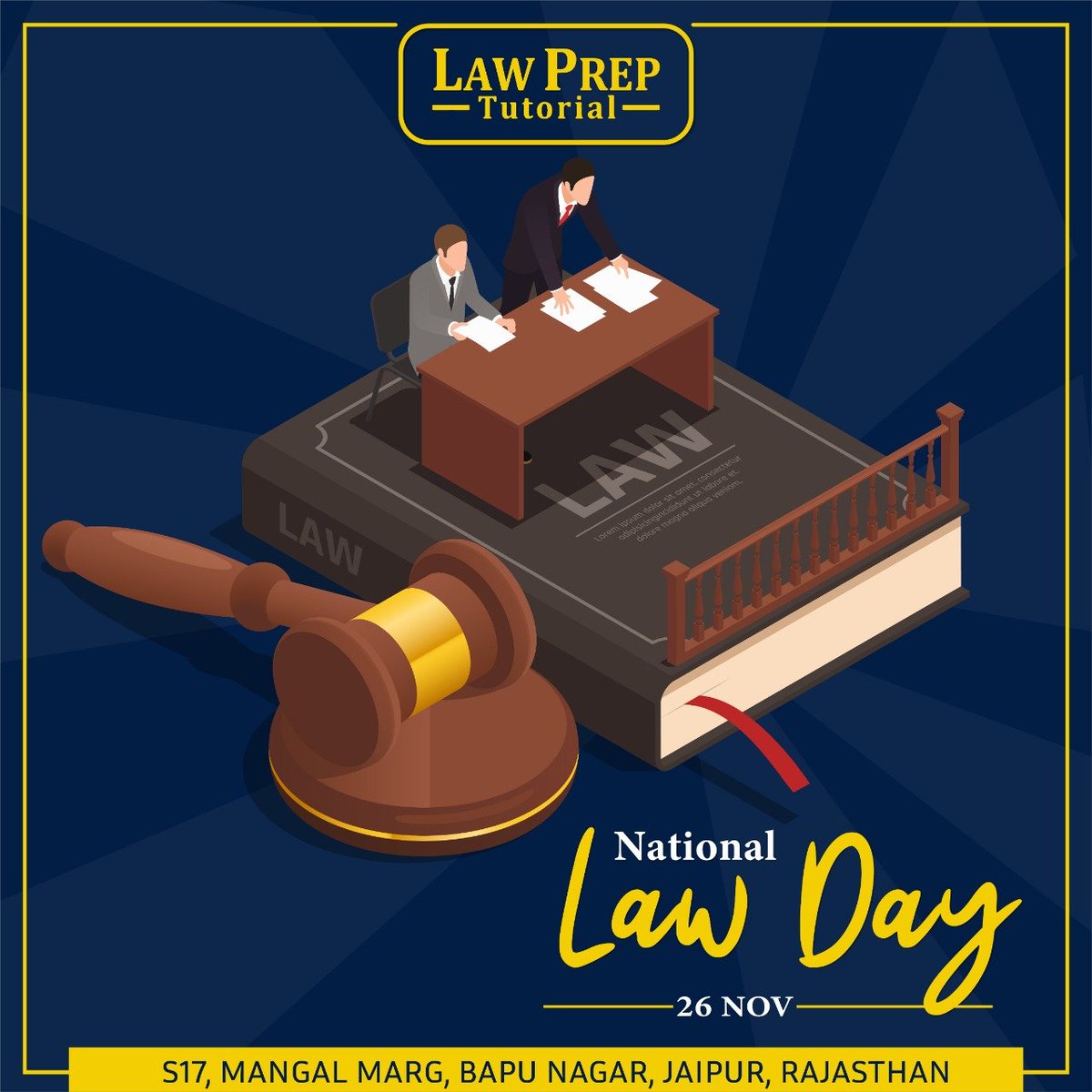 LegaledgeJpr's tweet photo. The Law Day or Constitution Day of India aims to bring awareness to the importance of the Indian Constitution.

#LawPrepJaipur #LawPrep #CLAT2021 #TargetCLAT #TargetCLAT2021 #ConstitutionDay #NationalLawDay #SamvidhanDivas #LawDay #Constitution #ConstitutionOfIndia https://t.co/GPlvYZrCAl