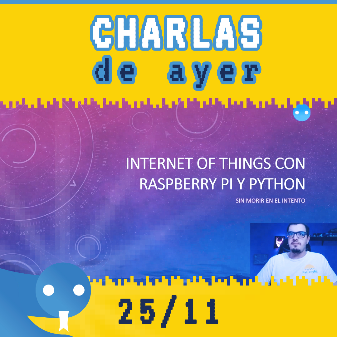 pyconar's tweet photo. A continuación, un repaso de la última jornada que tuvimos.
¿Te gustó? Contanos todo en #Discord
.
.
#PyConAr2020 🐍🇦🇷
#python https://t.co/yfhOxuaR9B