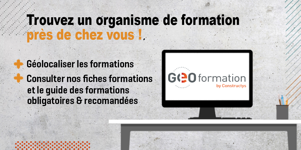 Constructys_'s tweet photo. [#ObjectifRelance #Levier2] Avec Géo Formation, accédez à une plateforme pour géolocaliser les prestataires de formation proposant des formations obligatoires près de chez vous
ℹ️ : https://t.co/fps06qkAwr
#formpro #prestataires https://t.co/pL8OYI5YGC