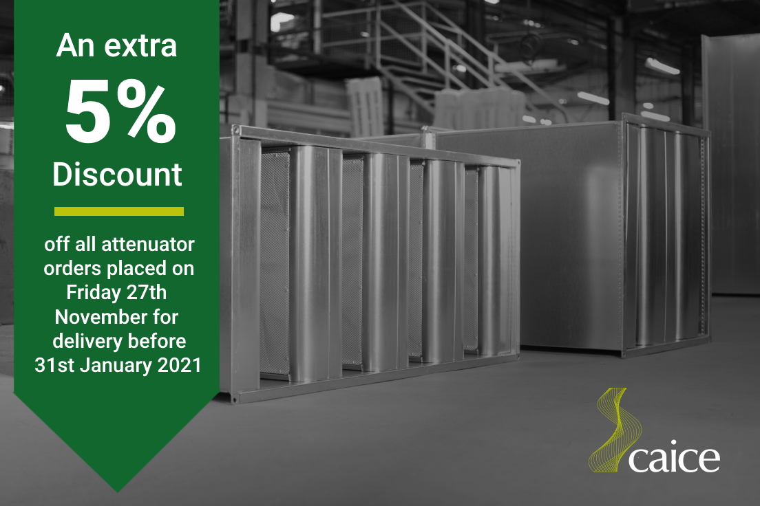caiceUK's tweet photo. Black Friday Exclusive - An extra 5% off all Attenuator orders placed on Friday 27th November for delivery before 31st January 2021. Mention "Black Friday" when placing your order.  Find out more on attenuators at https://t.co/pFtvM16bhD
#blackfriday #discount #attenuators #caice https://t.co/sHiHsOkXyR