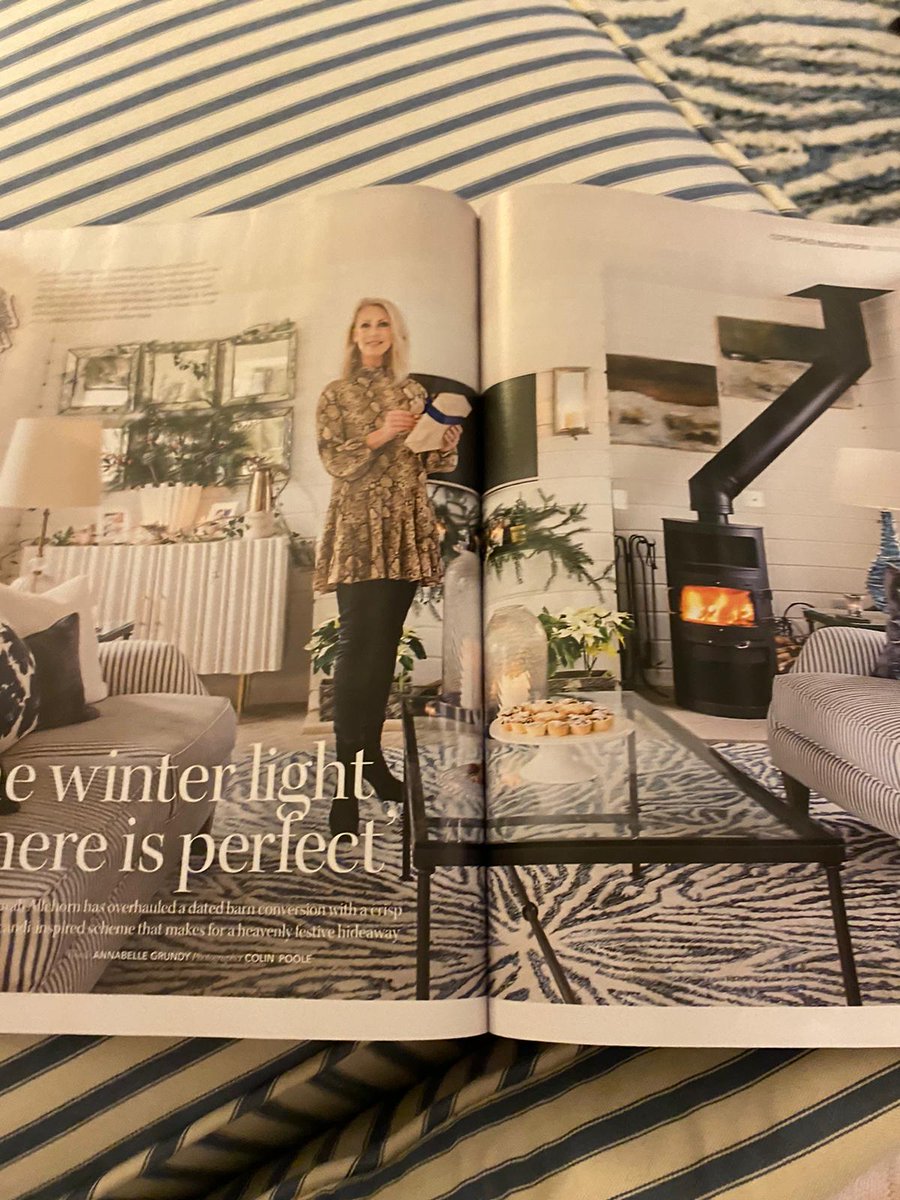 styleinfusion's tweet photo. So proud that my barn is featured @GoodHomesMag #december issue this month #myhome #mystyle @styleinfusion #openplanliving #cotswoldlife #cotswoldstyle #interiordesign #harmony with life #decor #scandinavian @WilliamYeoward @DesignersGuild @Samuel_and_Sons @HowdensJoinery https://t.co/r1l9wJvN7a