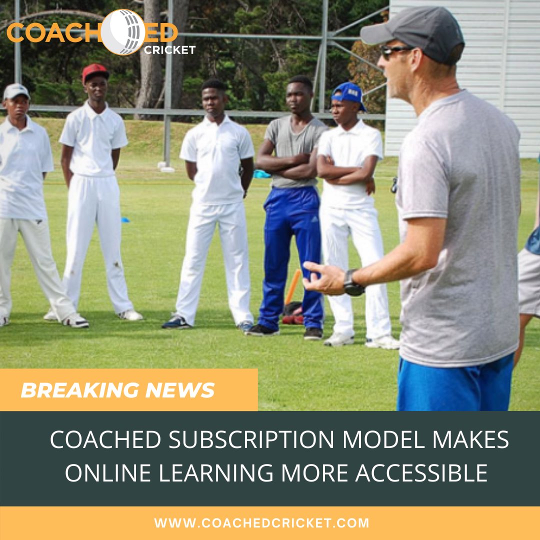 👉Check out our latest news as we launch our SUBSCRIPTION MODEL🙌
👉 It’s never been easier 
👉 $9 a month 
🔗 coachedcricket.com/coached-subscr… 
.
.
.
#subscription #easyaccess #coaching #coachingcourses #cricket #cricketeducation #coachingeducation