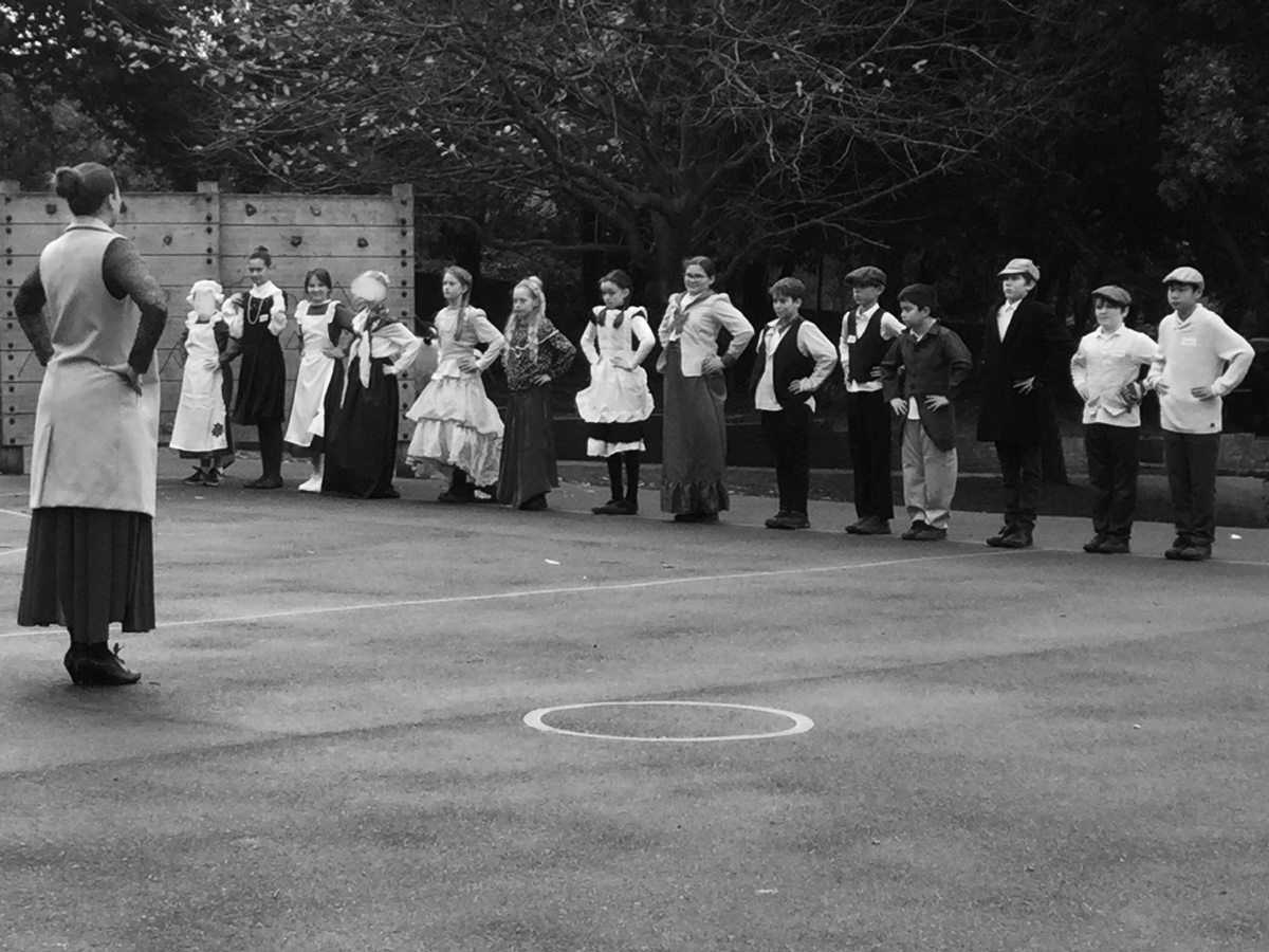 StMargaretsBN2's tweet photo. Year 6 experiencing a typical Victorian school day ! #bringingthelearningtolive #enrichmentdays https://t.co/Ipjpj9TGNT