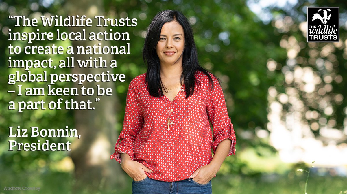 We are thrilled to announce that  @lizbonnin has today been elected as president of The Wildlife Trusts. Liz spends her time shining a light on environmental issues, and we’re delighted that she’s joining us at this critical time for the natural world   https://www.wildlifetrusts.org/news/wildlife-trusts-welcome-liz-bonnin-new-president
