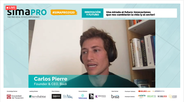 simaexpo's tweet photo. “Los tour virtuales no van a sustituir las visitas presenciales a las viviendas, esto no lo va a cambiar la pandemia, pero el papeleo, sí. La gente lo querrá hacer digitalmente” ha dicho @CarlosPierretri @badi_es en #SIMAPRO2020
https://t.co/x5hftmRsh3 https://t.co/2As0N3fCmU https://t.co/rIbTDiMpDb