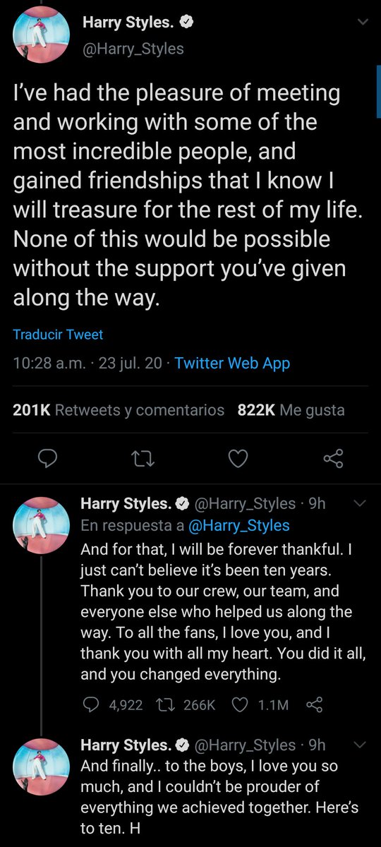 glzz_danii's tweet image. Cuando estoy triste me pongo a leer los tweets de #10YearsOfOneDirection y me deprimo aún más 💘😔