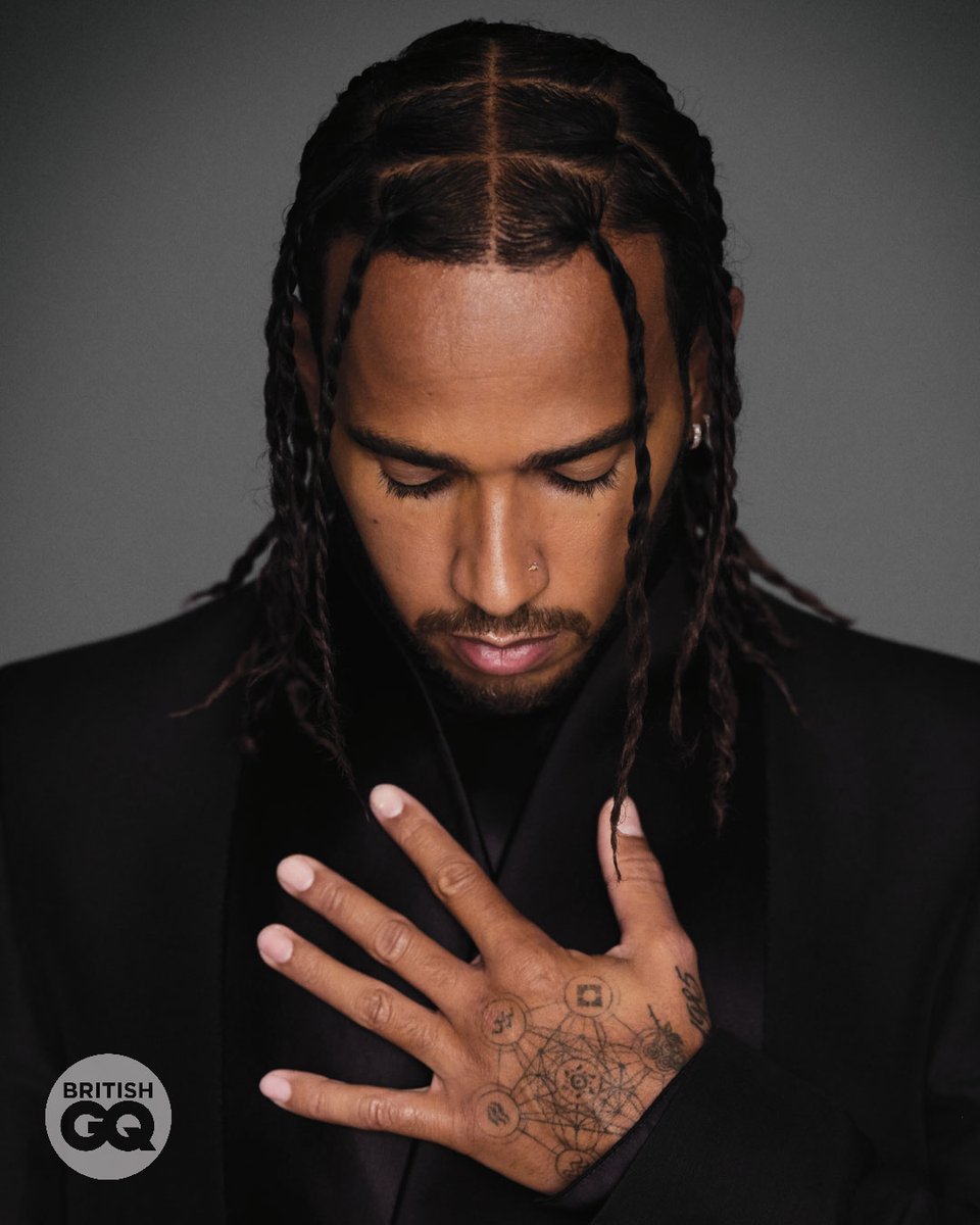 Photographer:  @misanharriman Stylist: Elgar Johnson Grooming:  @Yukomua Hair: Kerry Ann ChristopherBarber: Ainsworth Ramsay Creative Direction:  @PaulSolomonsGQRead the full   #GQAwards interview with  @LewisHamilton here:  https://bit.ly/LewisHami... href=