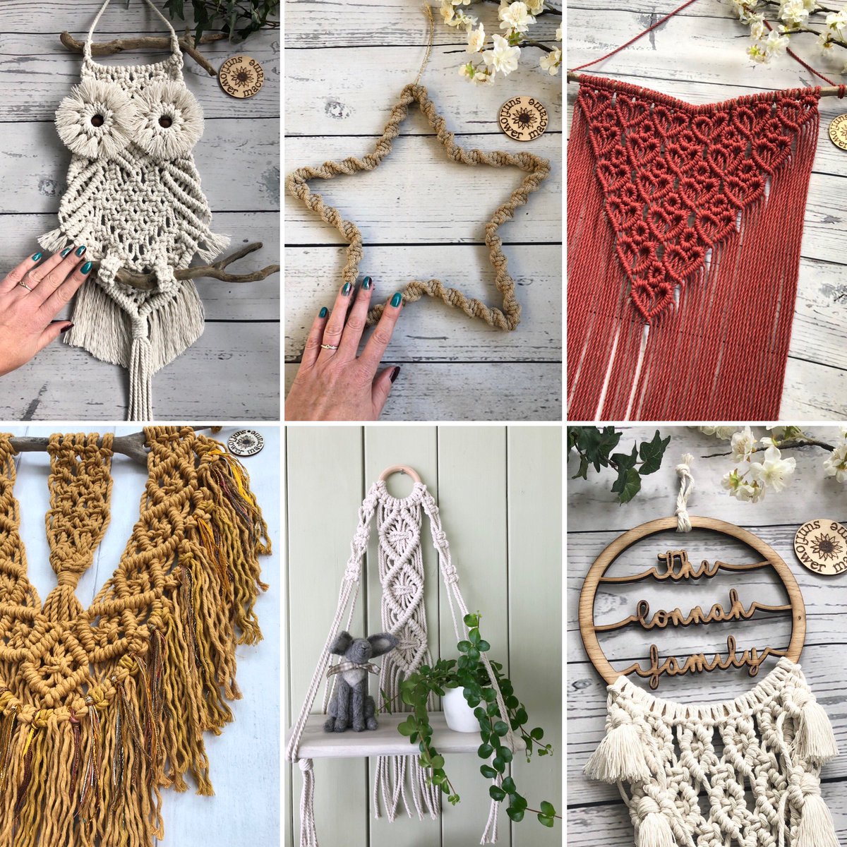 Sunflowermacram's tweet photo. Morning all. Hope you’re all ok? Head over to https://t.co/kx6U4jtBs6 for Scandi inspired home decor... #scandidecor #QueenOf #UKGiftAM #macrame https://t.co/FWVBF9Xm5N